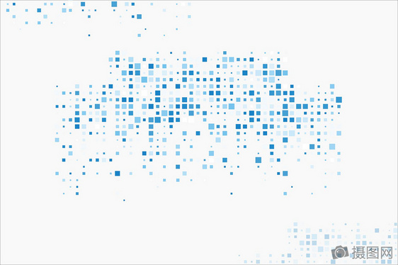 抽象科技方片背景图片