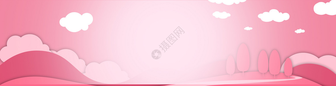 粉色糖果海报背景背景图片