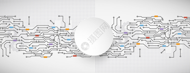 科技线条抽象背景背景图片