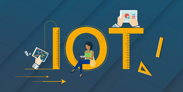 物联网设备物联网插画