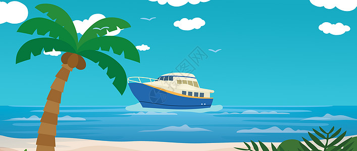 海上轮船大海上的轮船设计图片