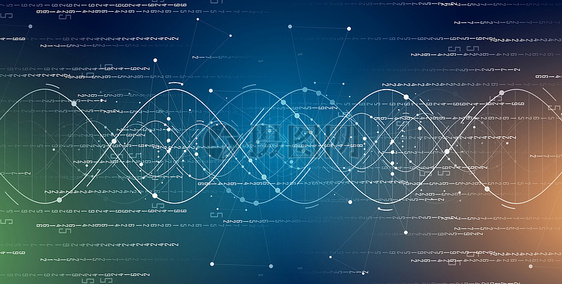 数字化医疗科技感背景图片