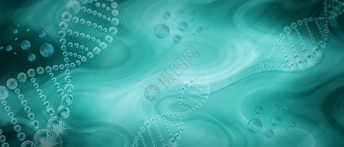 探索DNA绿色医疗背景设计图片