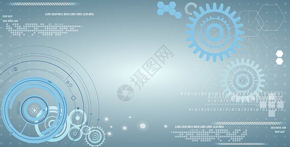 齿轮数据科技信息技术高清图片