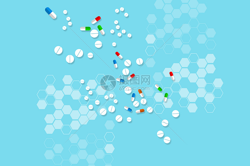 医疗科技药物药片图片