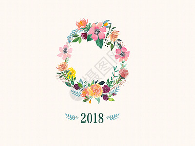 花环2018图片