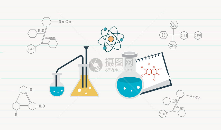 卡通化学实验