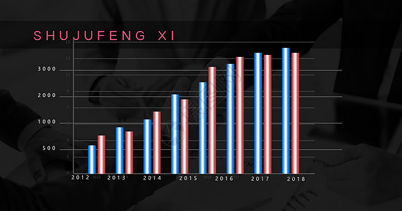 网页设计科技数据分析图设计图片