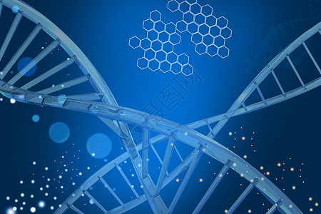 基因检测检验分子式高清图片