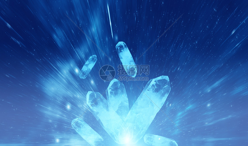 水晶光芒图片素材-正版创意图片400074015-摄图网