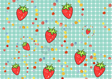 壁纸草莓背景图片