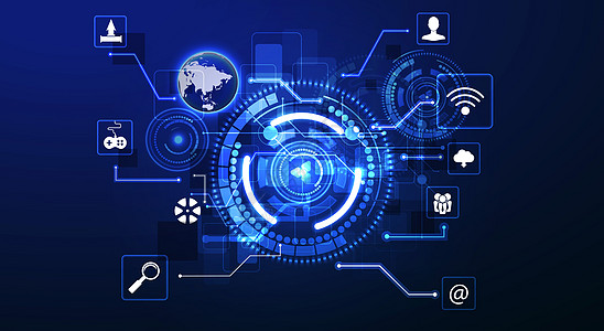 大数据背景技术数字高清图片