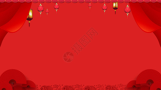丝绸纹理红色喜庆背景设计图片