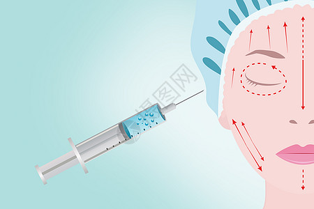 医疗整容注射整形细腻高清图片