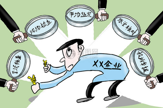 市场监察宣传画