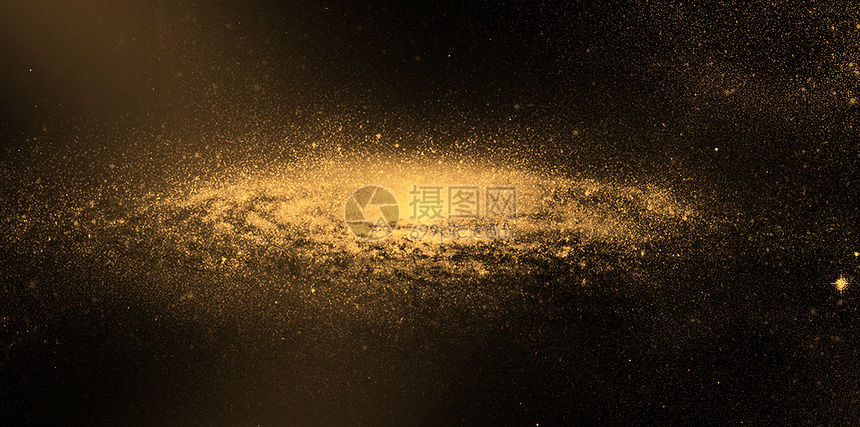 黑金星系星云背景图片