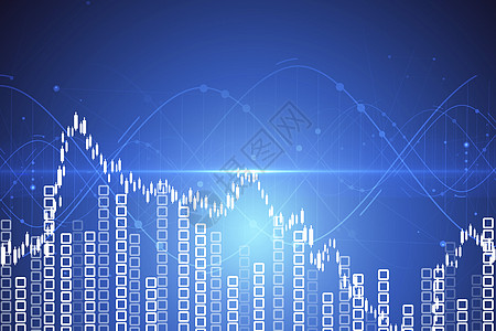 股市数据数据线图高清图片