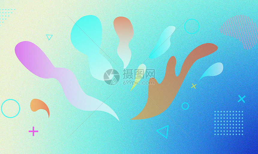 流体渐变背景图片