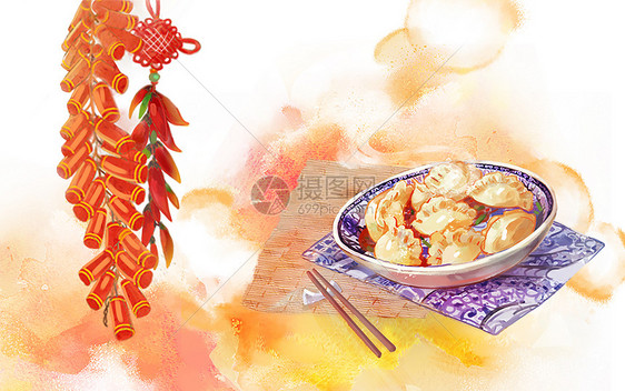 美味饺子图片