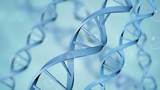 悬浮DNA基因链条设计图片