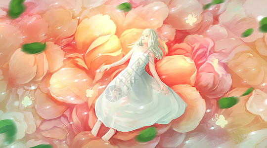 女孩的奇幻梦境图片素材_免费下载_psd图片格