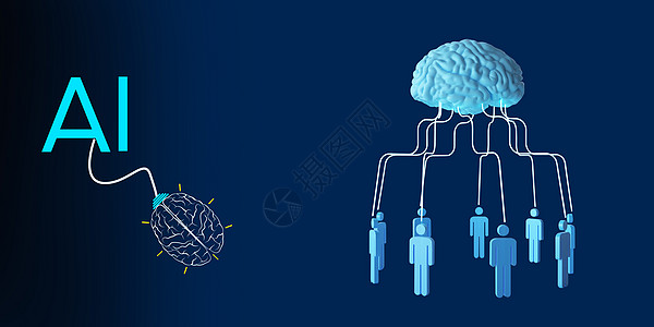 人工智能大脑图片