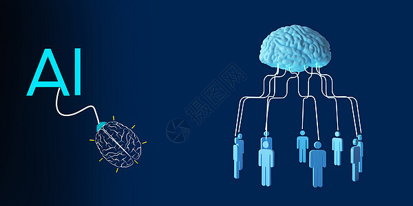 人工智能大脑图片