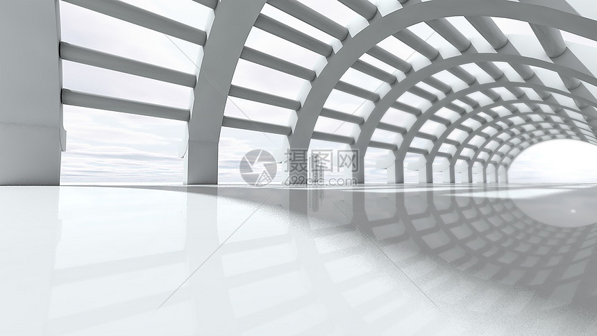 科技隧道背景图片