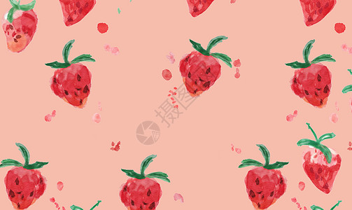 草莓水果壁纸图片