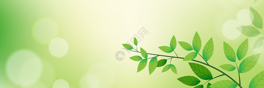 壁纸绿色清新绿叶背景图设计图片
