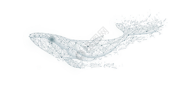 海洋科技鲸鱼背景背景图片