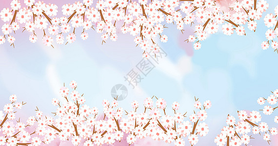 樱花主题背景图片