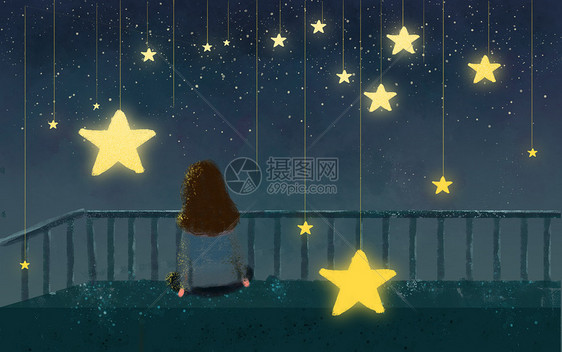 星空下的回忆图片