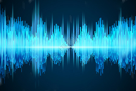 声频科技语音背景设计图片