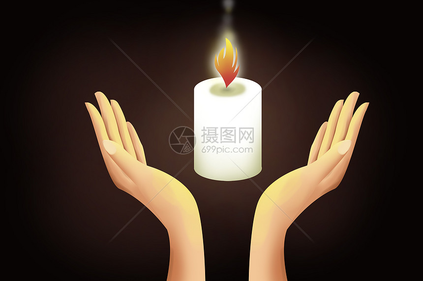 祈祷蜡烛