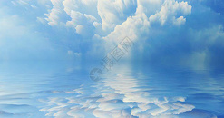 创意天空云彩背景图片