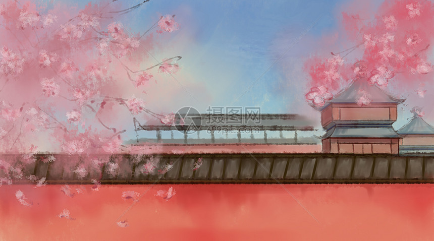 樱花季图片