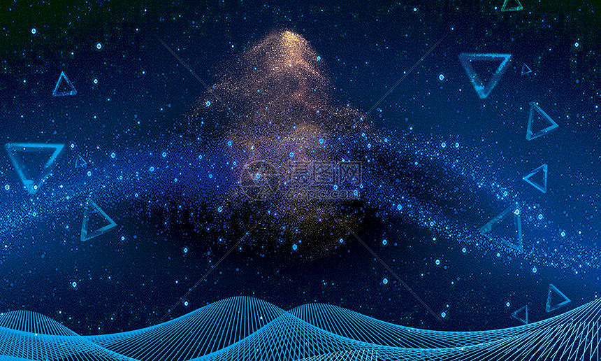 科技星空背景