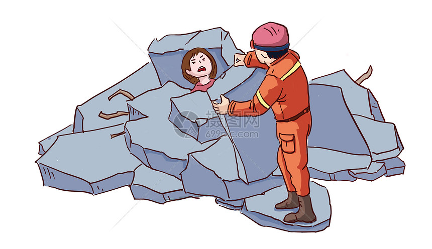 抗震救灾