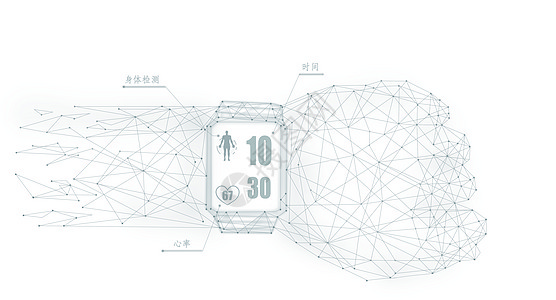 智能手表科技背景图片