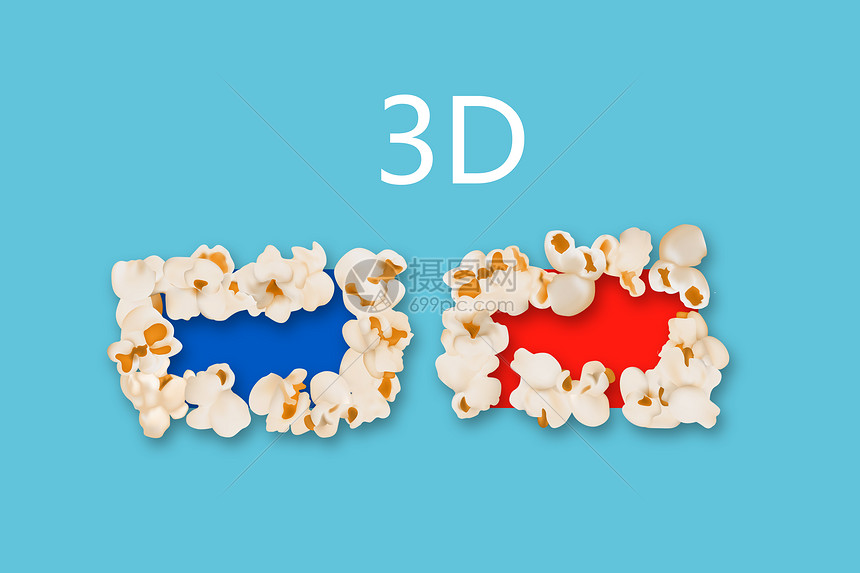 3D电影概念图片