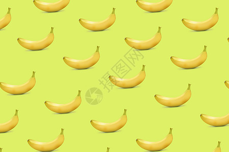 创意香蕉平铺图片