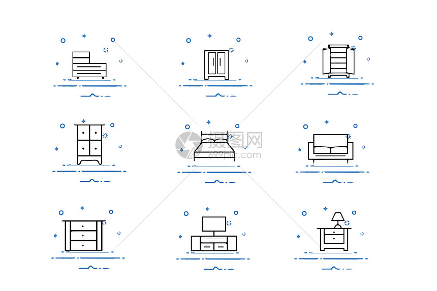 家具图标图片