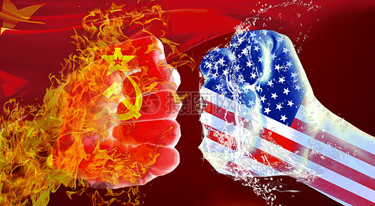 中美国旗图片_中美国旗素材_中美国旗高清图片_摄图网图片下载