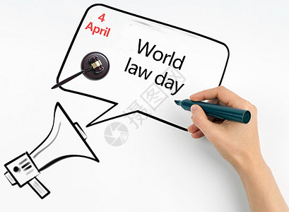 笔世界世界法律日设计图片