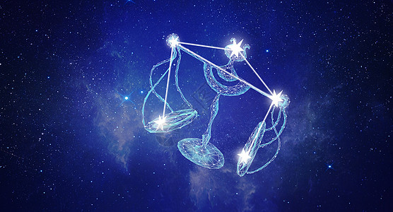 十二星座天秤座占星术高清图片素材