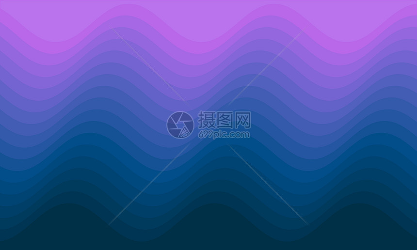 创意海浪图片