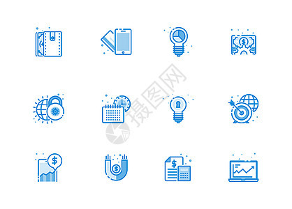 金融投资图标图片