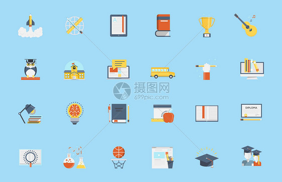 学习教育图标
