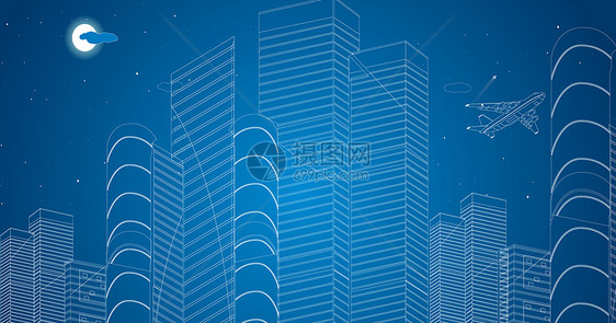 科技城市场景图片